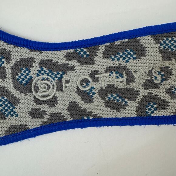 Rothy's The Flat Spotted Gray Blue Rounded Toe Slip-On Ballet Flats 10.5 - Picture 10 of 13